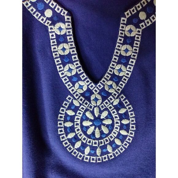 Zozo Bilberry Embroidered Cotton Blend Top Size Large NWT - Picture 8 of 9